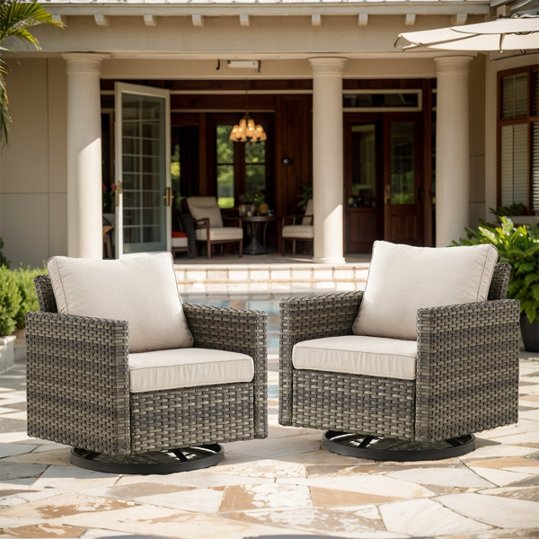 Round patio lounge online chair